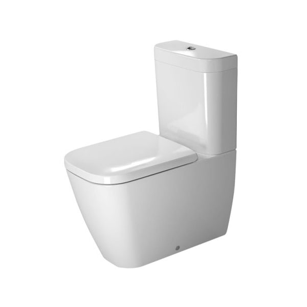 Toilet Close-C. 24" Happy D.2 Wd, Vario Outl., Btw, Us White